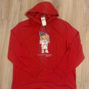 Ralph Lauren Polo Bear (Longsleeve Hooded Tee)